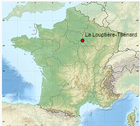 La situation de La Louptière-Thénard en France
